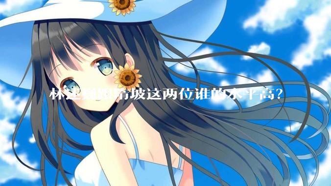 林述巍跟隋坡这两位谁的水平高？