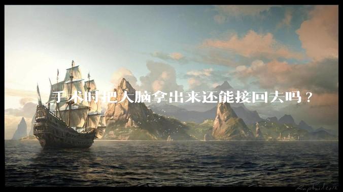 手术时把大脑拿出来还能接回去吗?