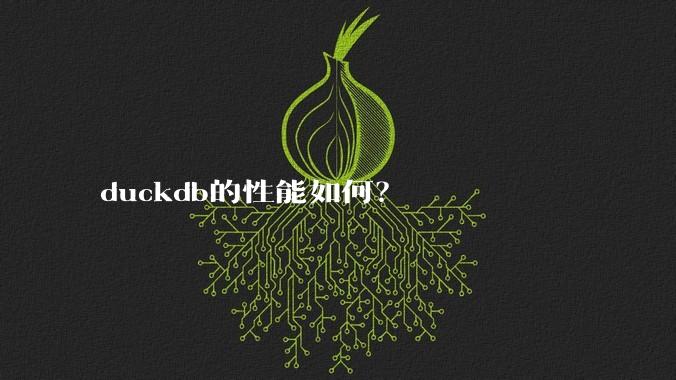 duckdb的性能如何？